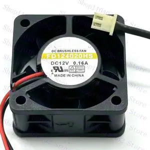 for Y.S TECH FD124020HS DC 12V 0.16A 40x40x20mm 2-Wire Server Cooling Fan for Y.S TECH FD124020HS DC 12V 0.16A 40x40x20mm 2-Wire Server Cooling Fan
