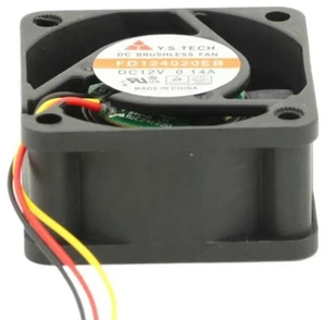 3pin Mute FD124020EB Cooling Fan 40x40x20mm For Y.S Tech 12VDC 0.12A 3pin Mute FD124020EB Cooling Fan 40x40x20mm For Y.S Tech 12VDC 0.12A