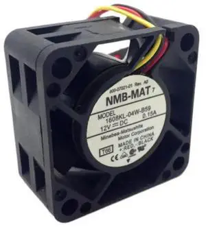 1608KL-04W-B59 for 4020 Minebea 4CM Double Ball Switch Cooling Fan DC 12V 0.15A 1608KL-04W-B59 for 4020 Minebea 4CM Double Ball Switch Cooling Fan DC 12V 0.15A