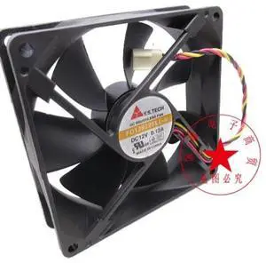9cm Fan For Y.S TECH FD129225LL-N DC 12V 0.12A 90x90x25mm 3-Wire Server Cooling Fan 9cm Fan For Y.S TECH FD129225LL-N DC 12V 0.12A 90x90x25mm 3-Wire Server Cooling Fan