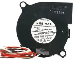 For BM5115-04W-B59 5015 12V 0.24A 5CM Projector Turbine Cooling Fan For BM5115-04W-B59 5015 12V 0.24A 5CM Projector Turbine Cooling Fan