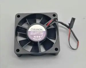 KD1206PHS2 For 6015 12V 1.9W Mute Amplifier Cooling Fan KD1206PHS2 For 6015 12V 1.9W Mute Amplifier Cooling Fan