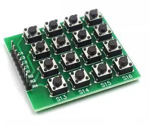 4x4 Matrix 16 Keypad Keyboard Module 16 Button Mcu for 4x4 Matrix 16 Keypad Keyboard Module 16 Button Mcu for