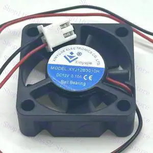 for XYJ12B3010H DC 12V 0.10A 30x30x10mm 2-Wire Server Cooling Fan for XYJ12B3010H DC 12V 0.10A 30x30x10mm 2-Wire Server Cooling Fan