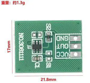 TTP223-BA6 Touch Button Module Single Point Penetration Capacitance Induction Touch Pad Switch Isolation TTP223-BA6 Touch Button Module Single Point Penetration Capacitance Induction Touch Pad Switch Isolation