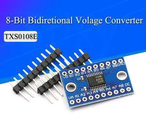 TXS0108E 3.3V-5V 8 Channel Logic Level Bi-directional Converter Module Mutual Convert Module TXS0108E TXS0108E 3.3V-5V 8 Channel Logic Level Bi-directional Converter Module Mutual Convert Module TXS0108E