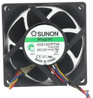 1PCS 70mm Fan for 7025 12V 0.7W KDE1207PTV3 Server Cooling Fan, x 25mm, Ultra-Quiet Operation (18dBA) 1PCS 70mm Fan for 7025 12V 0.7W KDE1207PTV3 Server Cooling Fan, x 25mm, Ultra-Quiet Operation (18dBA)