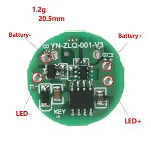 20 watt led three-speed drive board circuit board diy accessories small motor circuit board typec charging port 20 watt led three-speed drive board circuit board diy accessories small motor circuit board typec charging port