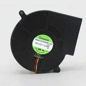 For 7CM blower built quasi 7530 12V 3.6W turbine fan PMB1275PNB1-AY+cooling fan For 7CM blower built quasi 7530 12V 3.6W turbine fan PMB1275PNB1-AY+cooling fan