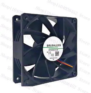 For SANONDA KF12038HH12B 12V 5.2A 12CM 12038 High air Volume high-speed fan For SANONDA KF12038HH12B 12V 5.2A 12CM 12038 High air Volume high-speed fan