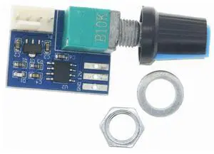Fan governor PWM speed controller 12V single channel 4 pin low power mute for computer case fans Fan governor PWM speed controller 12V single channel 4 pin low power mute for computer case fans