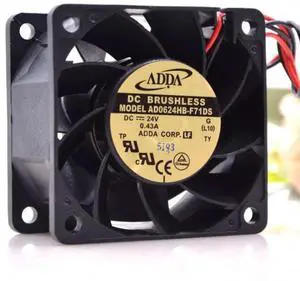 for ADDA AD0624HB-F71DS 60mm 24V 0.43A High-Speed X 38mm Cooling Fan Converter, Inverter, Industrial Equipment for ADDA AD0624HB-F71DS 60mm 24V 0.43A High-Speed X 38mm Cooling Fan Converter, Inverter, Industrial Equipment