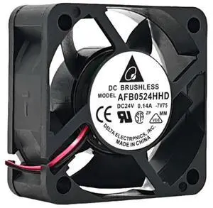 Delta AFB0524HHD 24V 0.14A Cooling Fan - 50x50x20mm, 3584RPM, 3.36W, Dual Ball Bearing, for Inverter & Industrial Delta AFB0524HHD 24V 0.14A Cooling Fan - 50x50x20mm, 3584RPM, 3.36W, Dual Ball Bearing, for Inverter & Industrial