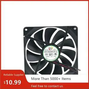 HA13525H12F-Z 135mm X 25mm Fan: 12V, 0.5A, High Airflow, Silent PC/Power Supply Cooling HA13525H12F-Z 135mm X 25mm Fan: 12V, 0.5A, High Airflow, Silent PC/Power Supply Cooling
