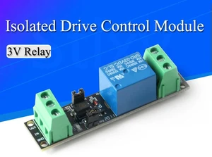 Single 3V relay isolated drive control module High level drive board Single 3V relay isolated drive control module High level drive board