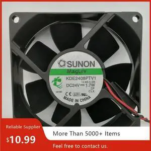 80mm X 25mm Case Fan For KDE2408PTV1 8025 24V 1.7W 8CM Quiet Inverter Cooling 80mm X 25mm Case Fan For KDE2408PTV1 8025 24V 1.7W 8CM Quiet Inverter Cooling