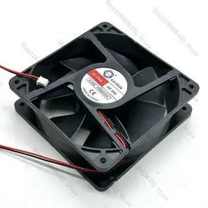 for MEIXING GX12038 DC 24V 0.50A 120x120x38mm 2-Wire Server Cooling Fan for MEIXING GX12038 DC 24V 0.50A 120x120x38mm 2-Wire Server Cooling Fan