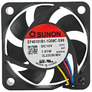 For EF40101B1-1Q08C-S99 DC 12V 40mm Fan 4010 PWM 4-Wire 7000RPM 7.7CFM High Speed 3D Printer CPU Server Cooler For EF40101B1-1Q08C-S99 DC 12V 40mm Fan 4010 PWM 4-Wire 7000RPM 7.7CFM High Speed 3D Printer CPU Server Cooler
