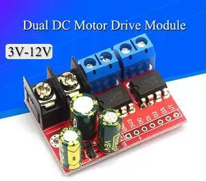 H Bridge Remote Control 5A 3V-14V Dual DC Motor Drive Module Voltage Reverse PWM Speed Regulation Double Super L298N 5AD H Bridge Remote Control 5A 3V-14V Dual DC Motor Drive Module Voltage Reverse PWM Speed Regulation Double Super L298N 5AD