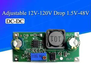 DC-DC12V-120V Drop 1.5V-48V Adjustable Step-down Module Electric Vehicle 84V60V48V24V12V5V DC-DC12V-120V Drop 1.5V-48V Adjustable Step-down Module Electric Vehicle 84V60V48V24V12V5V