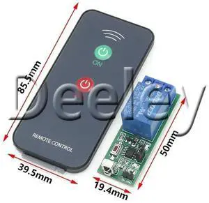IR 1 Channel Infrared Receiver Driving Switch Relay Driver Module Board 5V + Active Remote Controller IR 1 Channel Infrared Receiver Driving Switch Relay Driver Module Board 5V + Active Remote Controller
