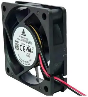for Delta AFB0612HB 6015 12V 0.15A 60mm Fan Dual Ball Bearing 2900RPM Quiet Cooling for Case Heatsink Power Supply for Delta AFB0612HB 6015 12V 0.15A 60mm Fan Dual Ball Bearing 2900RPM Quiet Cooling for Case Heatsink Power Supply