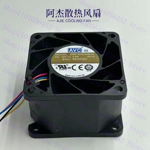 for AVC DBPG0638B2S DC 12V 3.00A 60x60x38mm 4-Wire Server Cooling Fan for AVC DBPG0638B2S DC 12V 3.00A 60x60x38mm 4-Wire Server Cooling Fan