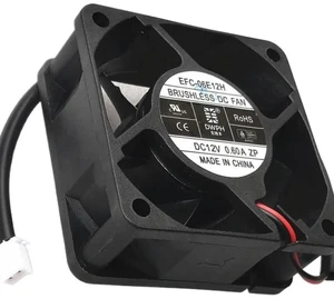 EFC-06E12H For DWPH 6025 60mm 6CM Fan 2-wire 2.5 Plug 12V 0.6A Cooling EFC-06E12H For DWPH 6025 60mm 6CM Fan 2-wire 2.5 Plug 12V 0.6A Cooling