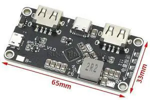 IP5328P Dual USB Charger Treasure Tpye-c 3.7V Step Up Fast Quick Power bank board QC2.0 QC3.0 Charger module IP5328P Dual USB Charger Treasure Tpye-c 3.7V Step Up Fast Quick Power bank board QC2.0 QC3.0 Charger module