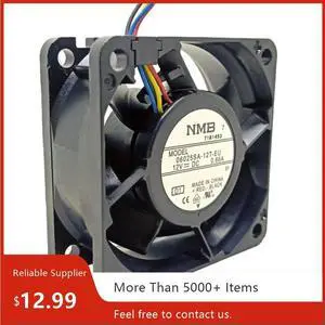 60mm 12V High-Speed PWM Cooling Fan 06025SA-12T-EU, Precision Double Ball Bearing, 7000RPM, 0.66A for CPU & Chassis Cooling 60mm 12V High-Speed PWM Cooling Fan 06025SA-12T-EU, Precision Double Ball Bearing, 7000RPM, 0.66A for CPU & Chassis Cooling