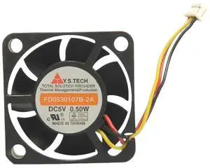 Y.S. TECH FD0530107B-2A 30x30x10mm Dual Ball Bearing Cooling Fan - 5V 0.1A 9200RPM for Laptop/Inverter Y.S. TECH FD0530107B-2A 30x30x10mm Dual Ball Bearing Cooling Fan - 5V 0.1A 9200RPM for Laptop/Inverter