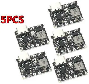 Lithium Li-ion 3.7V 4.2V Charger Board DC-DC Step Up Boost Module USB Type-C 2A Lithium Fast Charge Module Lithium Li-ion 3.7V 4.2V Charger Board DC-DC Step Up Boost Module USB Type-C 2A Lithium Fast Charge Module
