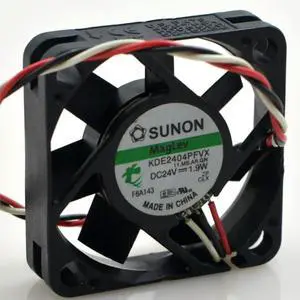 KDE2404PFVX 40x40x10mm 24V 1.9W 4cm Computer Inverter Cooling Fan - High-Efficiency Axial for Electronics KDE2404PFVX 40x40x10mm 24V 1.9W 4cm Computer Inverter Cooling Fan - High-Efficiency Axial for Electronics