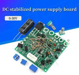 0-30V 2mA-3A DC Regulated Power Supply DIY Kit Continuously Adjustable Current Limiting Protection Voltage Regulator Set 0-30V 2mA-3A DC Regulated Power Supply DIY Kit Continuously Adjustable Current Limiting Protection Voltage Regulator Set