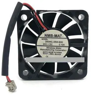 Authentic For -MAT 2004KL-05W-B50 DC 24V DC 0.1A 5cm Frequency Converter Cooling Fan Authentic For -MAT 2004KL-05W-B50 DC 24V DC 0.1A 5cm Frequency Converter Cooling Fan