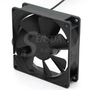 92mm Fan for 9cm KD1209PTB2 DC 12V Axial Cooling 48 CFM, 2600 RPM, PBT Plastic, 92mm Fan for 9cm KD1209PTB2 DC 12V Axial Cooling 48 CFM, 2600 RPM, PBT Plastic,