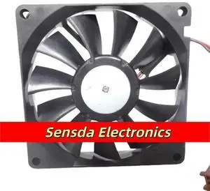 80mm 12V Cooling Fan for 3106KL-04W-B39 8015 x 15mm DC 0.16A 3-Wire Dual Ball Server & Inverter 80mm 12V Cooling Fan for 3106KL-04W-B39 8015 x 15mm DC 0.16A 3-Wire Dual Ball Server & Inverter