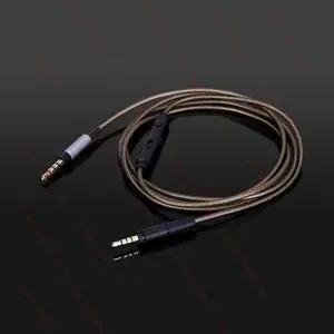 Audio Cable with Mic For Sennheiser HD 400S HD 450BT 450SE HD458BT headphones Audio Cable with Mic For Sennheiser HD 400S HD 450BT 450SE HD458BT headphones