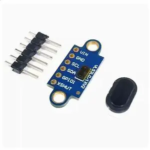 VL53L3CX Time-of-Flight ToF Laser Ranging Sensor Module Breakout 3M 940nm IR Laser Distance I2C IIC For VL53L3CX Time-of-Flight ToF Laser Ranging Sensor Module Breakout 3M 940nm IR Laser Distance I2C IIC For