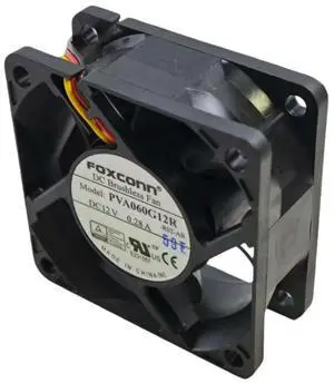 for PVA060G12R 60x60x25mm DC 12V 6025 Cooling Fan, 3-Wire for Power Supply, PC Case, Server, Electronics for PVA060G12R 60x60x25mm DC 12V 6025 Cooling Fan, 3-Wire for Power Supply, PC Case, Server, Electronics