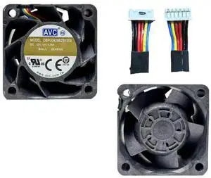 For AVC DBPU0428B2SY009 40mm Fan 12V 4.35A 40000RPM High-Performance Industrial Cooling Fan with PWM Control, 12cm Cable For AVC DBPU0428B2SY009 40mm Fan 12V 4.35A 40000RPM High-Performance Industrial Cooling Fan with PWM Control, 12cm Cable