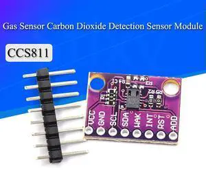 CJMCU-811 Gas Carbon Dioxide Temperature And Humidity Sensor CCS811 CO2 eCO2 TVOC Air Detecting I2C Output CJMCU-811 Gas Carbon Dioxide Temperature And Humidity Sensor CCS811 CO2 eCO2 TVOC Air Detecting I2C Output
