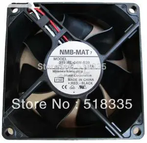 80mm Fan for 3110RL-04W-B39 8025 12V 0.17A Dual Ball Cooling Fan, 2300RPM, 48.9CFM Server Inverter Application 80mm Fan for 3110RL-04W-B39 8025 12V 0.17A Dual Ball Cooling Fan, 2300RPM, 48.9CFM Server Inverter Application