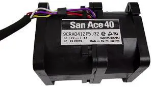 For SANYO 9CRB0412P5S201 40x40x56mm 12V DC 1.4A High Speed Blower Fan, 9CRA0412P5J32, 4056 Industrial Cooling Fan, 16.8W High Ai For SANYO 9CRB0412P5S201 40x40x56mm 12V DC 1.4A High Speed Blower Fan, 9CRA0412P5J32, 4056 Industrial Cooling Fan, 16.8W High Ai