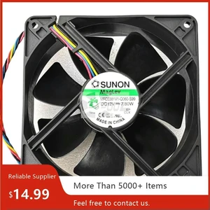 12038 Fan For MFC0381V1-Q060-S99 120x120x38mm 12V 7.8W 4-Wire PWM MagLev Cooling Fan 12038 Fan For MFC0381V1-Q060-S99 120x120x38mm 12V 7.8W 4-Wire PWM MagLev Cooling Fan