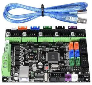 MKS Gen L V1.0 3D Printer Integrated Mainboard Controller PCB Board Compatible Ramps1.4/Mega2560 R3 with A4988 Motor Driver MKS Gen L V1.0 3D Printer Integrated Mainboard Controller PCB Board Compatible Ramps1.4/Mega2560 R3 with A4988 Motor Driver