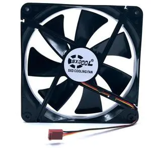 14cm Axial Fan DF1402512SEDN 140mm X 25mm DC 12V 0.06A Sleeve Bearing Cooling for PC Cases & Servers, 1050RPM 14cm Axial Fan DF1402512SEDN 140mm X 25mm DC 12V 0.06A Sleeve Bearing Cooling for PC Cases & Servers, 1050RPM