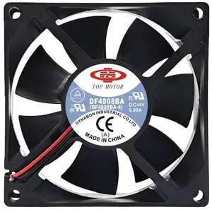 For Mitsubishi DF4808BA-4 48V Cooling Fan 80x80x25mm 3700RPM Industrial Inverter Control Cabinet Cooling Fan For Mitsubishi DF4808BA-4 48V Cooling Fan 80x80x25mm 3700RPM Industrial Inverter Control Cabinet Cooling Fan