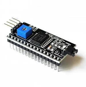 Adjustable Backlight of Interface Module IIC I2C TWISPI Serial Board Module Port 1602 LCD Display for Adjustable Backlight of Interface Module IIC I2C TWISPI Serial Board Module Port 1602 LCD Display for