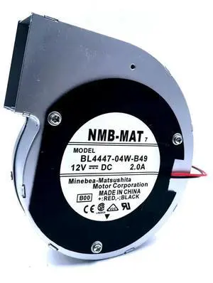 For BL4447-04W-B49 11028 12V 2A 2wire Turbine Centrifugal Fan Blower l Frame,High Tempreture Resistence For BL4447-04W-B49 11028 12V 2A 2wire Turbine Centrifugal Fan Blower l Frame,High Tempreture Resistence